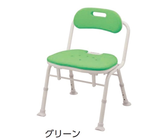 アロン化成 折りたたみシャワーベンチ IN-S（背付タイプ） グリーン 536-346 1個（ご注文単位1個）【直送品】