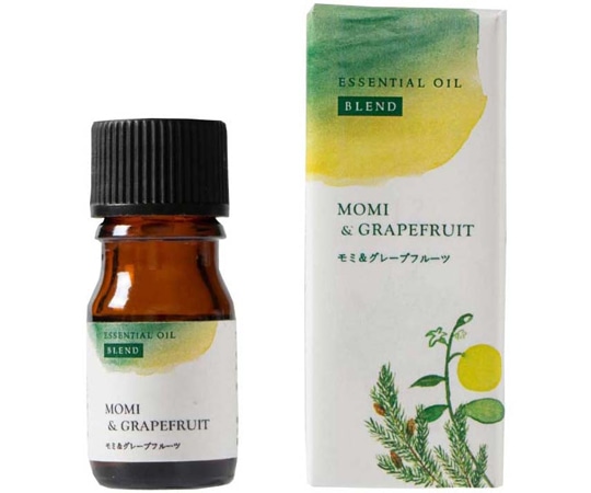 生活の木 WSエッセンシャルオイル5mL モミ&グレープフルーツ 08-020-7140 1個（ご注文単位1個）【直送品】