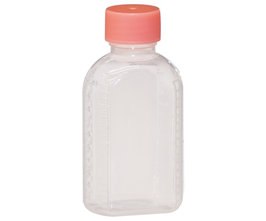 金鵄製作所 小判型投薬瓶 100mL ノーマルキャップ（ピンク） 200本入 20020-005 1箱（ご注文単位1箱）【直送品】