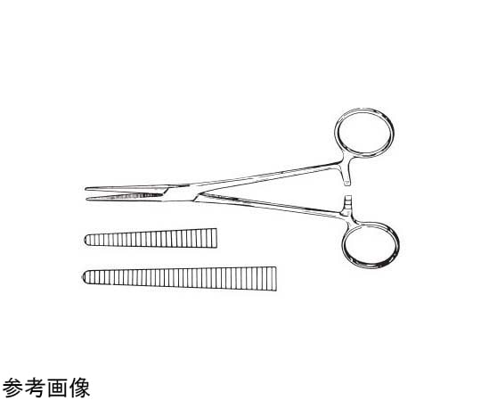 Leprex ペアン止血鉗子 直無鈎 145mm LC-1-145 1個（ご注文単位1個）【直送品】