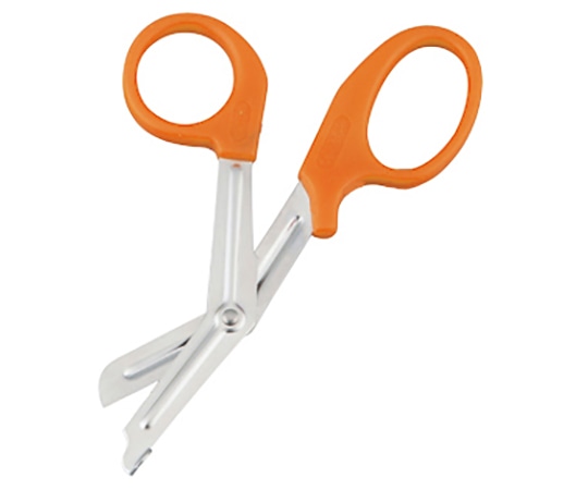 ユーメド貿易 メディカルマルチ剪刀 （190mm/オレンジ） 23142 1個（ご注文単位1個）【直送品】