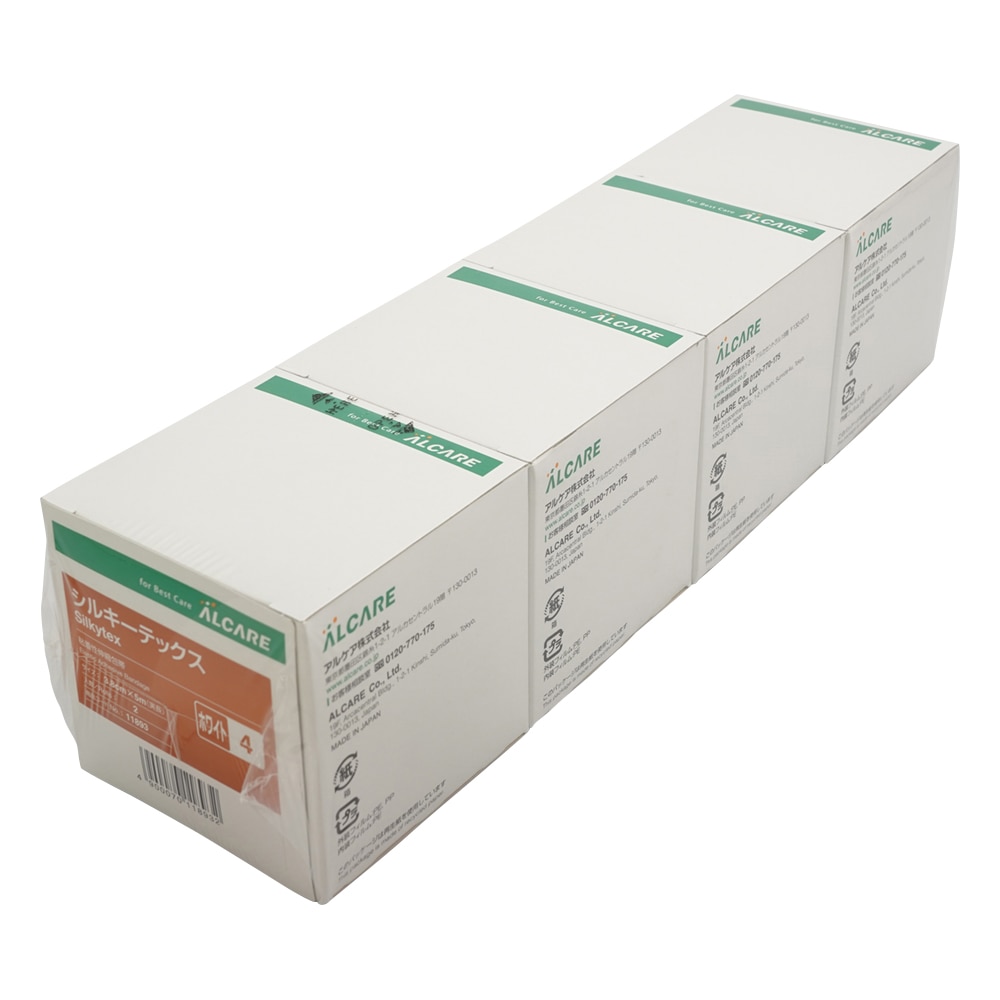 アルケア (小分け)シルキーテックス 白 (2巻入) 11893 1パック(ご注文単位1パック)【直送品】