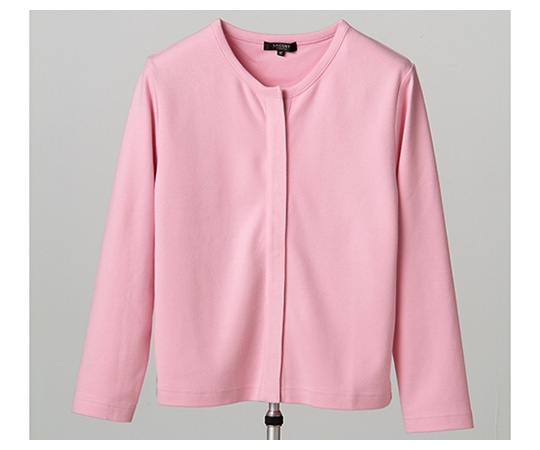 ディーフェイズ スナップボタンカーディガン ピンク LL S-02 1着(ご注文単位1着)【直送品】