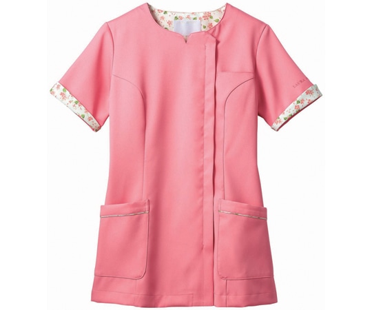 住商モンブラン スクラブ レディス 半袖 ローズ/ピンク L LW611-22 L 1枚(ご注文単位1枚)【直送品】