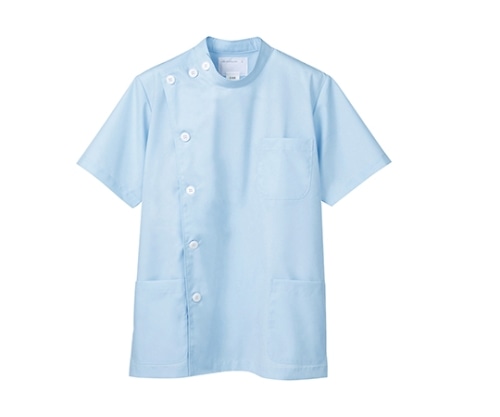 住商モンブラン ケーシー メンズ 半袖 サックス 52-604 3L 1枚（ご注文単位1枚）【直送品】