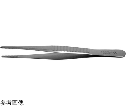 NAPOX 無鈎ピンセット 直型 250mm A-1-250 1個（ご注文単位1個）【直送品】