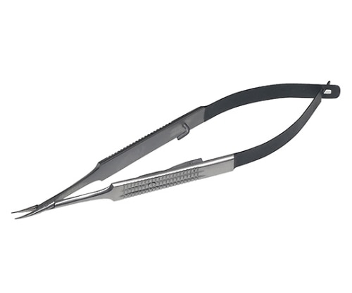 日本フリッツメディコ DDJ カストロヴィエホフィノ マイクロ持針器 13cm 曲 ロック付 DDJ1125-13 1個(ご注文単位1個)【直送品】