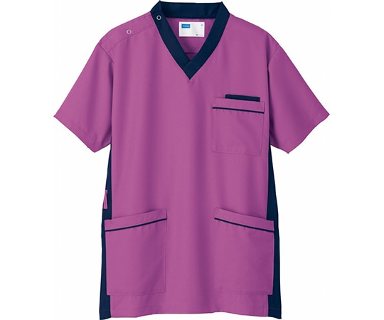 WHISEL（自重堂） 男女兼用スクラブ ラベンダー M WH11685 1枚（ご注文単位1枚）【直送品】