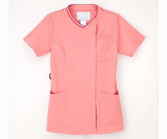 ナガイレーベン 女子スクラブ コーラルピンク S RF5087 1枚（ご注文単位1枚）【直送品】