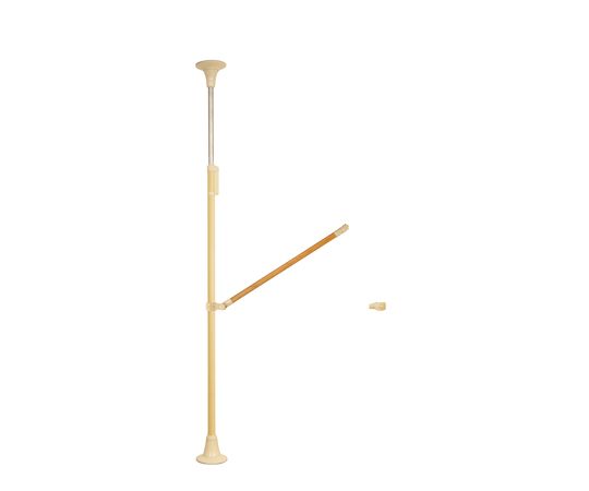 DIPPERホクメイ ベスポジBPZ 丸ベース レギュラート型 木手すり 跳ね上げ900 セット BPZ-K5200-11 1個（ご注文単位1個）【直送品】