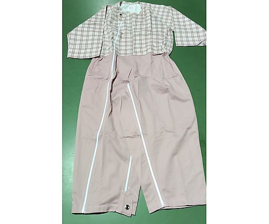 アズワン 介護つなぎ ピンク Lサイズ 10枚入  1箱（ご注文単位1箱）【直送品】