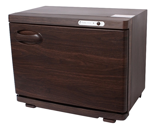 フィフティ・ヴィジョナリー タオルウォーマー 約18L（おしぼり約75本）木目ダークブラウン SO-H18F-WD 1台（ご注文単位1台）【直送品】