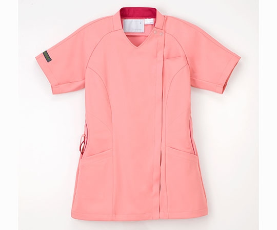 ナガイレーベン 女子スクラブ コーラルピンク M ML5362 1枚（ご注文単位1枚）【直送品】