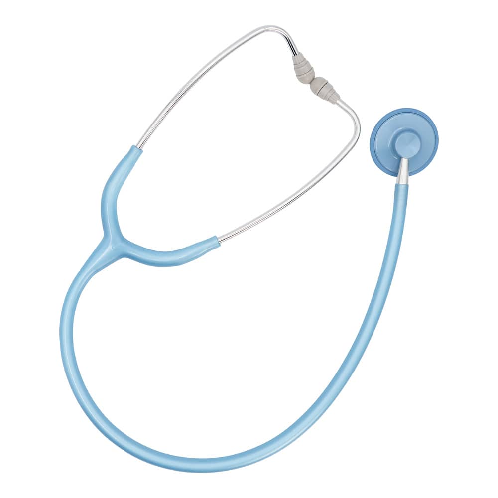 ケンツメディコ 聴診器（ナーシングフォネット）シングル No.116Ⅲ パールブルー 0116B214 1本（ご注文単位1本）【直送品】
