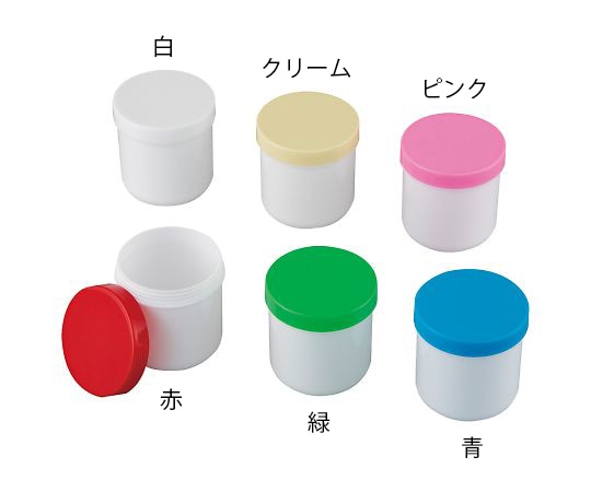 馬野化学容器 UG軟膏壺（滅菌） 125mL 青 50個入 3-56 1ケース（ご注文単位1ケース）【直送品】