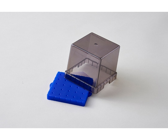 プレミアムプラスジャパン シリコンバースタンド25孔 ラージカバー ブルー FC-0494B 1個（ご注文単位1個）【直送品】