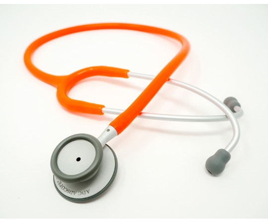 ユーメド貿易 ADスコープ クリニシャンステトスコープライト ネオンオレンジ AD709NO 1本（ご注文単位1本）【直送品】