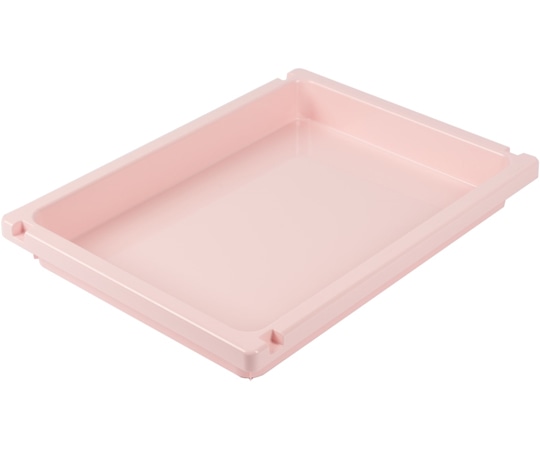 宮成製作所 薬剤保管庫メディロック MLGトレー 浅型 ピーチ MLGT-200S-P 1個（ご注文単位1個）【直送品】