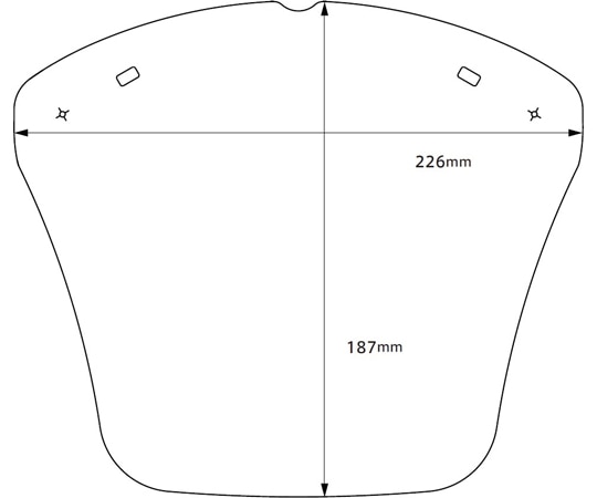 シャルマン クラリシールド 専用フィルム FULL 10枚入 61-1105 1袋（ご注文単位1袋）【直送品】