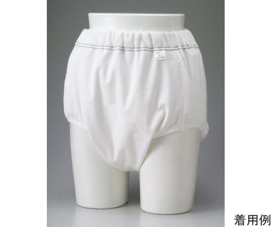 ニシキ（シニア・介護用品） リハビリパンツ脇メッシュ LL ホワイト A4987-LL-W 1枚（ご注文単位1枚）【直送品】