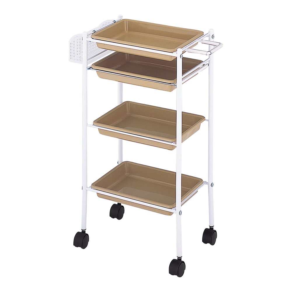 西村製作所 トレーワゴン（C-305） 510×280×835mm ナチュラル  1台（ご注文単位1台）【直送品】