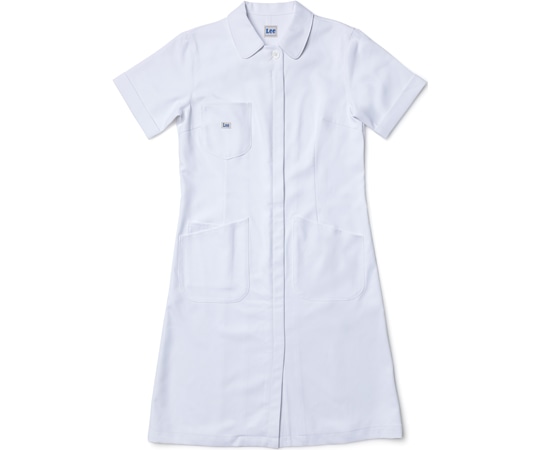 Lee レディスワンピース ホワイト XL 1枚(ご注文単位1枚)【直送品】