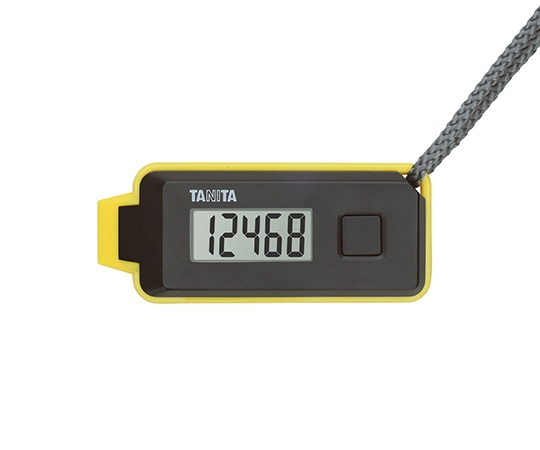 タニタ 歩数計（防災用ホイッスル付き） ブラック FB-738-BK 1個（ご注文単位1個）【直送品】
