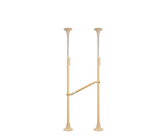 DIPPERホクメイ ベスポジBPZ 丸ベース ショート 耐水 H型 伸縮 曲げ600-900 セット BPZ-H2800-20 1個（ご注文単位1個）【直送品】