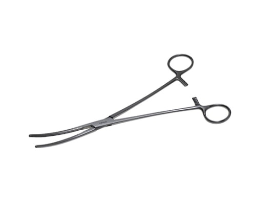 日本フリッツメディコ 消化器鉗子 24cm 弯 F068-0987 1個（ご注文単位1個）【直送品】