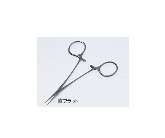 日本フリッツメディコ 止血鉗子 デリケート モスキート 11cm 直フラット F053-0802F 1個（ご注文単位1個）【直送品】