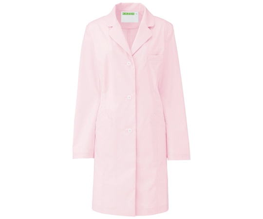 サンアロー レディス診察衣Sハーフ丈 ピンク  S REP210T-3 S 1枚（ご注文単位1枚）【直送品】