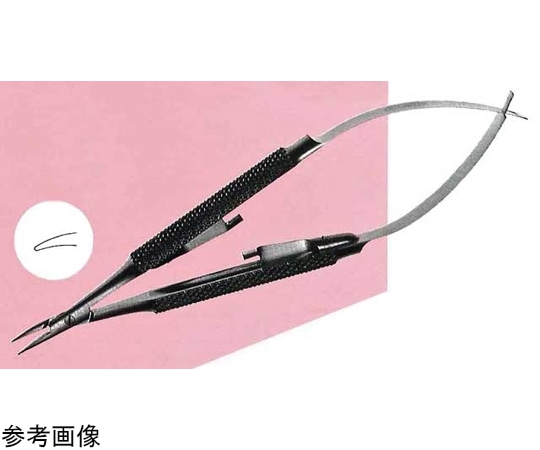 NAPOX マイクロ持針器反型フック付 123mm MC-46 1個（ご注文単位1個）【直送品】