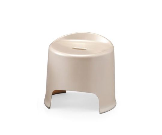 アズワン 386x322x360mm 浴室用イス（ベージュ） EA638LF-82 1個（ご注文単位1個）【直送品】