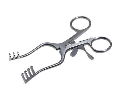 日本フリッツメディコ 開創器 ウエルトラナー 13cm 先鋭 R127-1555 1個（ご注文単位1個）【直送品】