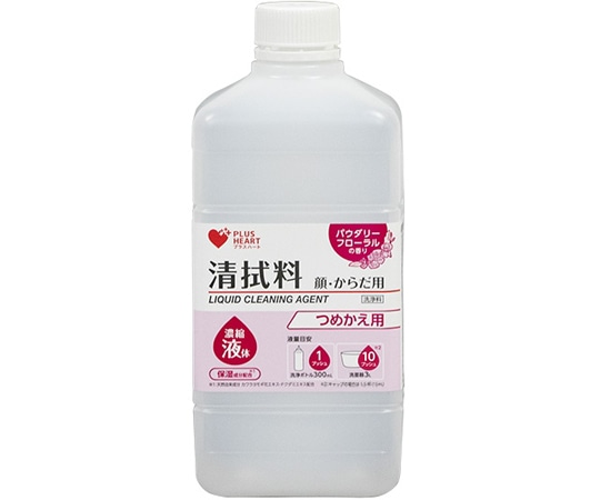 オオサキメディカル PH清拭料 濃縮液体PF顔・体 詰替 1000mL 660回分 74122 1個（ご注文単位1個）【直送品】