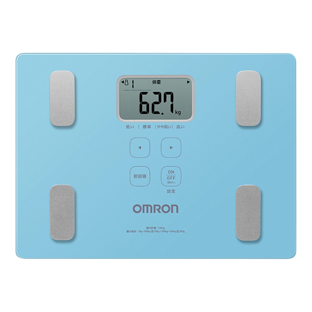 オムロン（ヘルスケア） 体重体組成計 ブルー HBF-235-JB 1個（ご注文単位1個）【直送品】