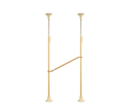 DIPPERホクメイ ベスポジBPZ 丸ベース レギュラーH型 伸縮 曲げ900-1200 セット BPZ-H2600-11 1個（ご注文単位1個）【直送品】