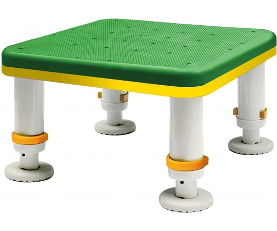 シンエイテクノ ダイヤタッチ浴槽台 コンパクトサイズ ライムグリーン 15 25 SYC15-25 1個（ご注文単位1個）【直送品】