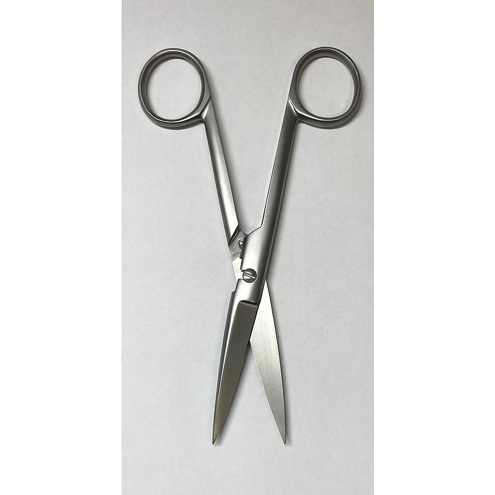 ルマン 外科剪刀 両鋭 直 14.5cm ハズシ 左利き用 1本(ご注文単位1本)【直送品】