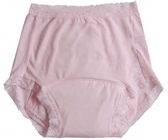 渡嘉毛織 中失禁パンツスーパーさらりん 130cc 婦人用 ピンク LL  1枚（ご注文単位1枚）【直送品】