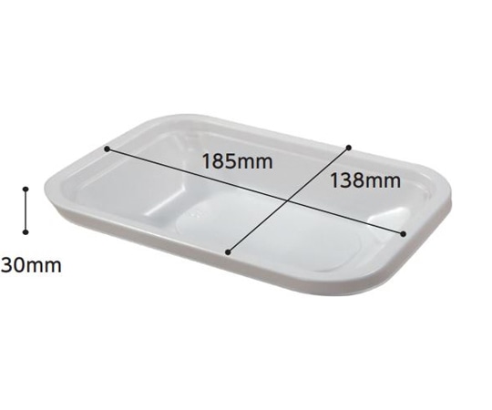 日昭産業 ディスポトレー DMP-1 1セット（100枚×8袋入） 13025 1セット（ご注文単位1セット）【直送品】