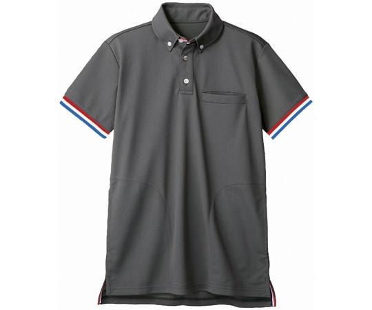 住商モンブラン ポロシャツ 兼用 半袖 チャコールグレー SS 72-470 SS 1枚（ご注文単位1枚）【直送品】