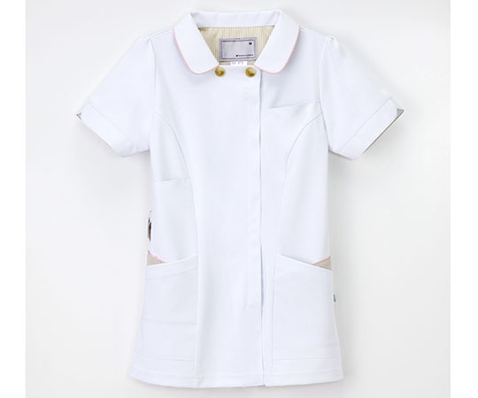 ナガイレーベン チュニック Tベージュ+ピンク M LX-3712 1枚(ご注文単位1枚)【直送品】