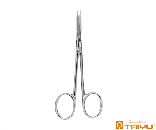 TAIYU（大祐医科工業） 兎唇剪刀 直 ネジ止 全長11.5cm TY-183A 1本（ご注文単位1本）【直送品】