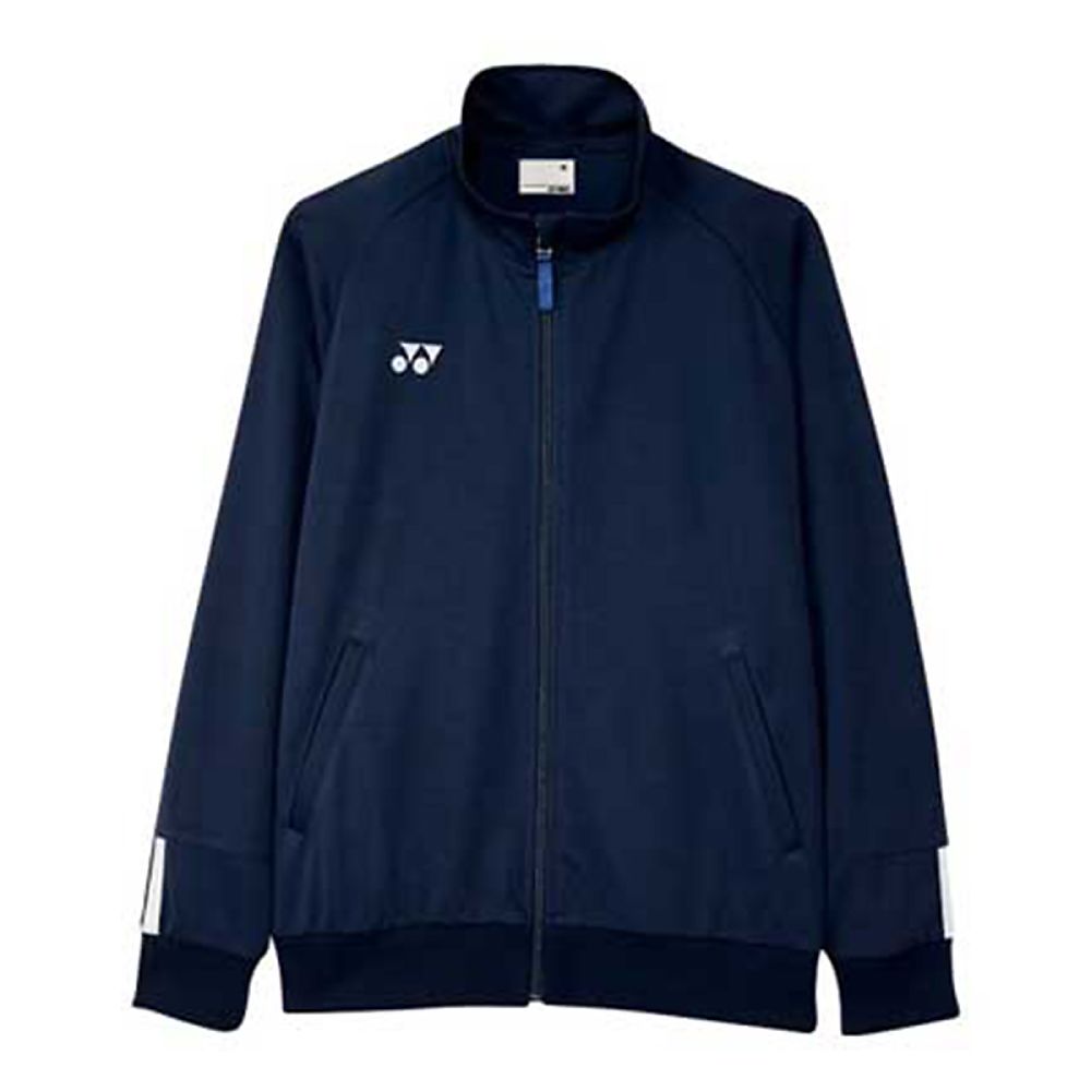 YONEX（トンボ） ケアワークジャケット ネイビー×ホワイト 4L（身丈75cm） CY100-88 4L 1枚（ご注文単位1枚）【直送品】