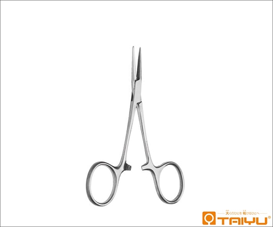 TAIYU(大祐医科工業) 眼科止血鉗子 反 有鈎 BOX 全長11cm TY-410B 1本(ご注文単位1本)【直送品】