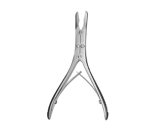 YDM 丸ノミ鉗子 ラスキン 直 150mm 81501/AN01S 1本(ご注文単位1本)【直送品】