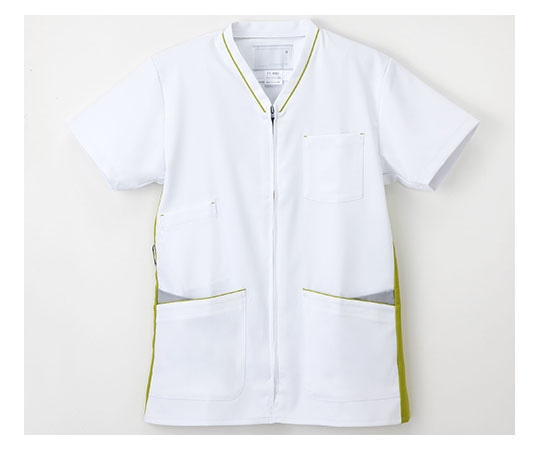 ナガイレーベン 男女兼用上衣 L Tライトグリーン FT-4502 LG 1枚（ご注文単位1枚）【直送品】