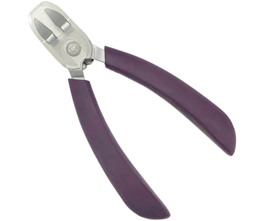 WIZ'A(アークランドサカモト) ニッパー爪切り ネイルニッパ- パ-プル PR1476 1本（ご注文単位1本）【直送品】
