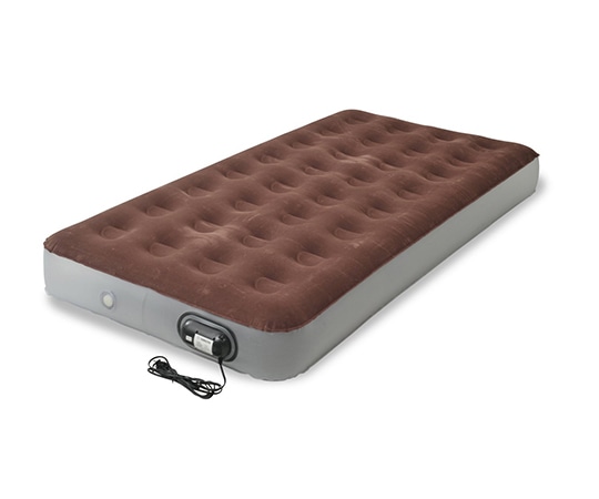 山善（YAMAZEN） クイックエアベッド シングル ブラウン QABI-002（BR） 1台（ご注文単位1台）【直送品】